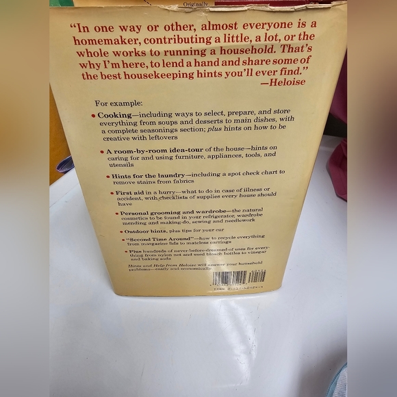 Vintage Dear Heloise Household Tips Two Volumes in one Hardcover book - Picture 2 of 12